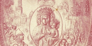 Ryngraf wykonany na pamiątkę 550 rocznicy sprowadzenia cudownego obrazu Matki Boskiej z Bełza do Częstochowy.