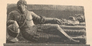 "Pomnik Łukasza Nagórskiego i jego synka Stanisława".