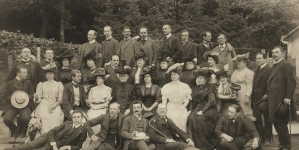 Zespół teatru lwowskiego .