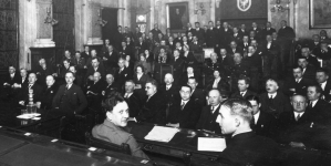 Zebranie konstytucyjne Komitetu Obywatelskiego Obchodów Imienin marszałka Józefa Piłsudskiego, 25.02.1932 r.