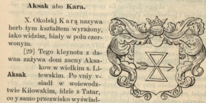 "Studya, rozprawy i materyały z dziedziny historyi polskiej i prawa polskiego. T. 2, Ks. Wojciecha Kojałowicza Herbarz rycerstwa W. K. Litewskiego" Franciszka Piekosińskiego.