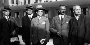 Wyjazd polskich przemysłowców do Moskwy 28.08.1932 r.