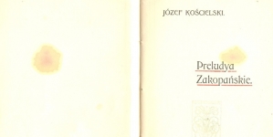 Józef Teodor Kościelski, "Preludya zakopiańskie" (strona tytułowa)