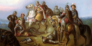 "Na pobojowisku" Feliksa Sypniewskiego.