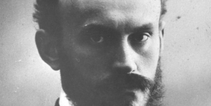 Józef Mirecki pseudonim "Montwiłł", jeden z przywódców Polskiej Partii Socjalistycznej - fotografia portretowa.