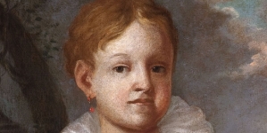 "Portret pośmiertny Elżbietki Pade (1811-1818), córki Elżbiety i Marcina" Michała Stachowicza.