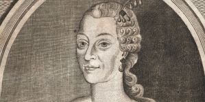 Portret Angeli z Miączyńskich Radziwiłłowej, żony Hieronima I Floriana Radziwiłła.