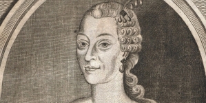 Portret Angeli z Miączyńskich Radziwiłłowej, żony Hieronima I Floriana Radziwiłła.