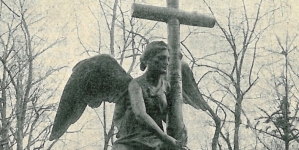 Pomnik grobowy Salomona Lewentala na cmentarzu Powązkowskim.