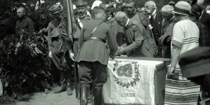 Dziesięciolecie 1. Pułku Ułanów Krechowieckich w Augustowie w 1925 r.