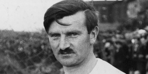Wacław Kuchar, piłkarz klubu Pogoń Lwów.