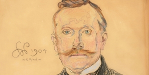 "Portret Jana Raczyńskiego" Stanisława Wyspiańskiego.