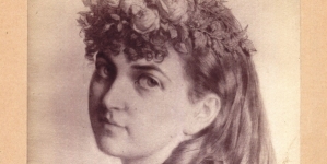 "Piękność" (portret Wandy Monné w stroju balowym).