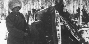 5 Dywizja Syberyjska - grób zbiorowy poległych żołnierzy.