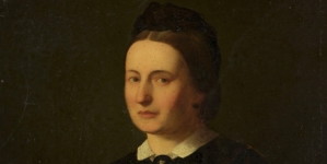 "Portret Antoniny z Massalskich Bałutowskiej" Franciszka Tepy.