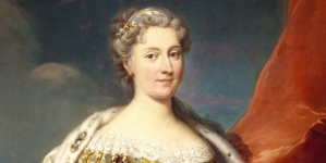 "Katarzyna Opalińska, królowa Polski" Jean-Baptiste`a van Loo.