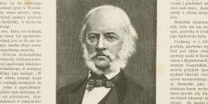 Portret Wiktora Feliksa Szokalskiego na stronie tytułowej "Tygodnika Ilustrowanego".