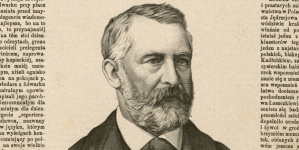 Strona tytułowa casopisma z portretem  Władysława Łuszczkiewicza.