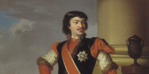 "Portret Adama Wawrzyńca Rzewuskiego" Christiana Augusta Lorentzena.