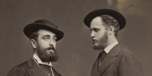 Leon Mniszech (syn Andrzeja Jerzego)  i Charles Lanckoroński.