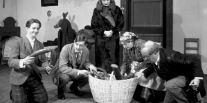 Przedstawienie "Krowoderskie Zuchy" w Teatrze im. Juliusza Słowackiego w Krakowie w grudniu 1936 r.