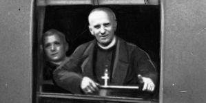 Wyjazd biskupa pomocniczego pińskiego Karola Niemiry z Warszawy w celu objęcia diecezji 13.06.1933 r.