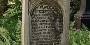 Grób Pawła Byczewskiego na cmentarzu ewangelicko-reformowanym w Warszawie.