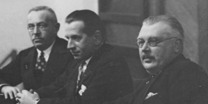 Członkowie prezydium  Bezpartyjnego Bloku Współpracy z Rządem 13.11.1930 r.