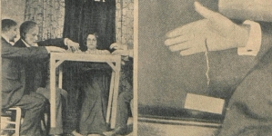 Tablica I z książki "Okultyzm i magja w świetle parapsycholgji" Józefa Świtkowskiego.