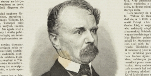 Portret Wiktora Baworowskiego na stronie tytułowej "Tygodnika Illustrowanego".