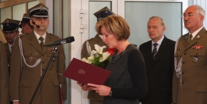 Ceremonia odsłonięcia tablicy pamięci generała Franciszka Gągora w siedzibie Sztabu Generalnego w Warszawie  25.10.2011 r.
