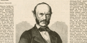 Portret Antoniego Małeckiego na stronie tytułowej "Tygodnika Illustrowanego".