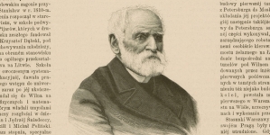 Portret Stanisława Kierbedzia na pierwszej stronie "Tygodnika Ilustrowanego".