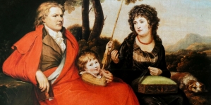 "Portret Gabriela Taszyckiego z rodziną" Roberta Fagana.