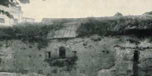 Widok Zamościa i kazamata lubelska.