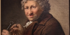 Portret Daniela Chodowieckiego pędzla Antona Graffa w zbiorach Muzeum Gdańska.