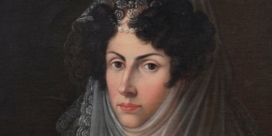 "Portret Antoniny z Mokronowskich Potockiej' Wincentego Sleńdzinskiego.