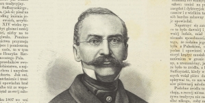 Portret Kajetana Suffczyńskiego na stronie tytułowej "Tygodnika Illustrowanego".