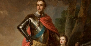 "Franciszek Ksawery Branicki z synami Aleksandrem i Władysławem" Jana Chrzciciela Lampiego.