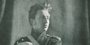 Michał Pawlikowski w mundurze b. wojska polskiego z r. 1831.