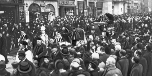 Uroczystości pogrzebowe Władysława Seydy w Poznaniu. (1939 r.)