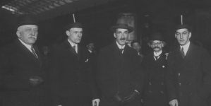 Wizyta ministra pracy i opieki społecznej Franciszka Sokala w Paryżu w grudniu 1924 roku.