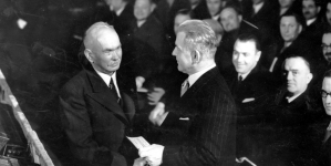 Walny zjazd Związku Zawodowego Pracowników Kolejowych RP w Warszawie. (maj 1939 r.)