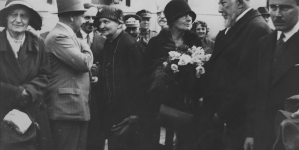 Uroczystość otwarcia Instytutu Radowego im. Marii Skłodowskiej-Curie przy ul. Wawelskiej w Warszawie  (29 maja 1932 r.)