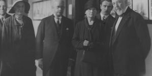 Uroczystość otwarcia Instytutu Radowego im. Marii Skłodowskiej-Curie przy ul. Wawelskiej w Warszawie  (29 maja 1932 r.)
