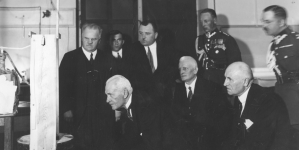 Wizyta prezydenta RP Ignacego Mościckiego na Politechnice Warszawskiej.  (czerwiec 1931 r.)