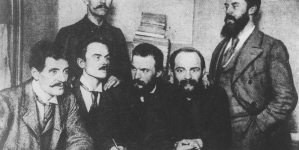 Przywódcy Polskiej Partii Socjalistycznej w Londynie. (1896 r.)