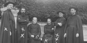 Grupa polskich OO. Jezuitów w Rzymie. (1931 r.)
