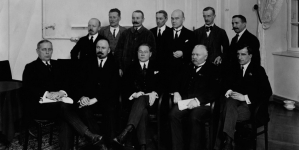 Wizyta estońskiego polityka Ernesta Webermana w Polsce.  (1925 r.)