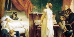 ŚPIEWAŁA PRZY ŁOŻU ŚMIERCI CHOPINA